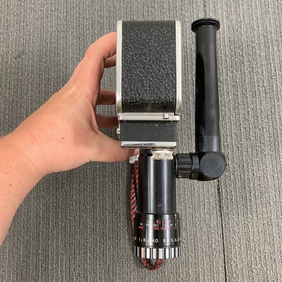 VTG Paillard Bolex C-8SL 8mm Movie Camera & Som Berthiot Pan Cinor Lens UNTESTED - Picture 10 of 16